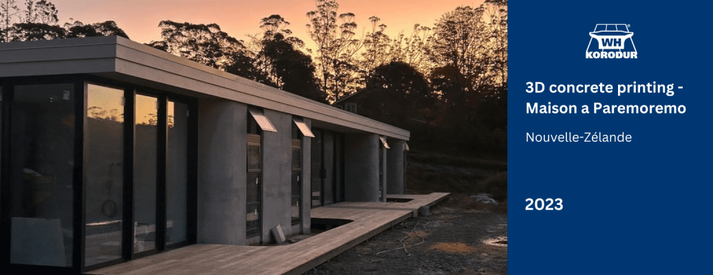 3D concrete printing – Maison a Paremoremo