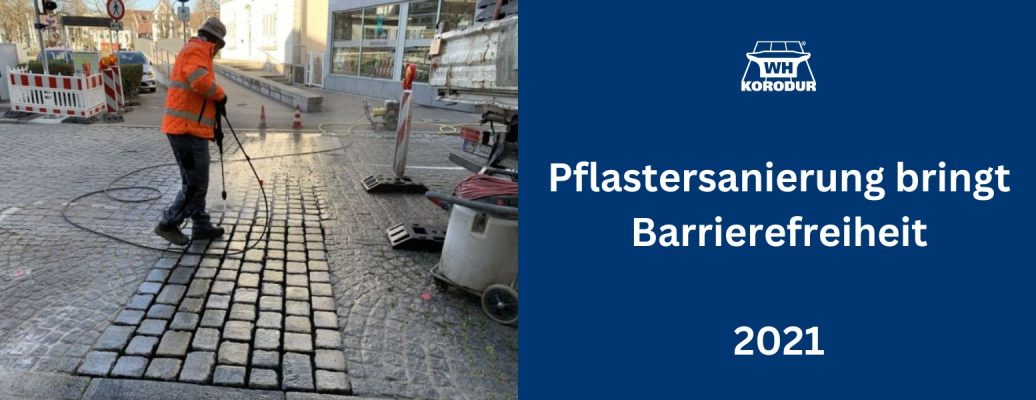 Pavement revovation provides barrier-free access