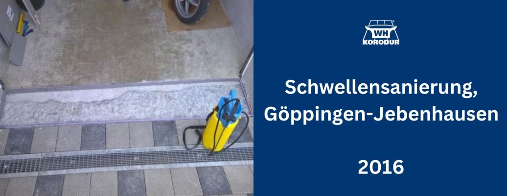 Schwellensanierung, Göppingen-Jebenhausen
