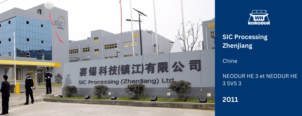 SIC Processing Zhenjiang, Chine